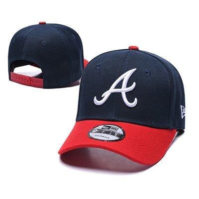 現貨熱銷-MLB 亞特蘭大勇士隊 Atlanta Braves 彎檐 鴨舌 刺繡棒球帽
