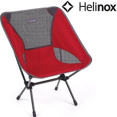 Helinox Chair One L 輕量戶外椅 猩紅/鐵 Scarlet/Iron