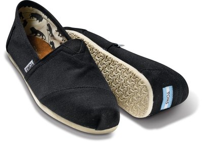 ☀╮A&T-TOMS╭☀TOMS懶人鞋美國品牌TOMS Classics經典基本情侶款【BLACK黑】現貨+預購