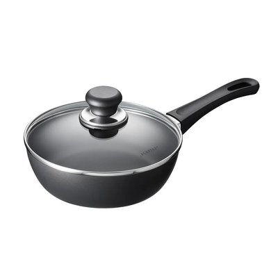 【易油網】丹麥 SACANPAN 20cm Stew pan with lid 不沾深炒鍋(含鍋蓋) #20101200