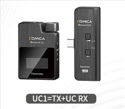 COMICA BoomX-D UC1 微型無線麥克風 TX+UC RX (Android USB Type-C接口