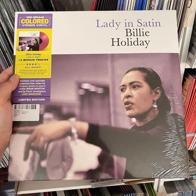 【紫膠現貨】Billie HOLIDAY Lady In Satin 黑膠唱片LP  【黑膠之聲】