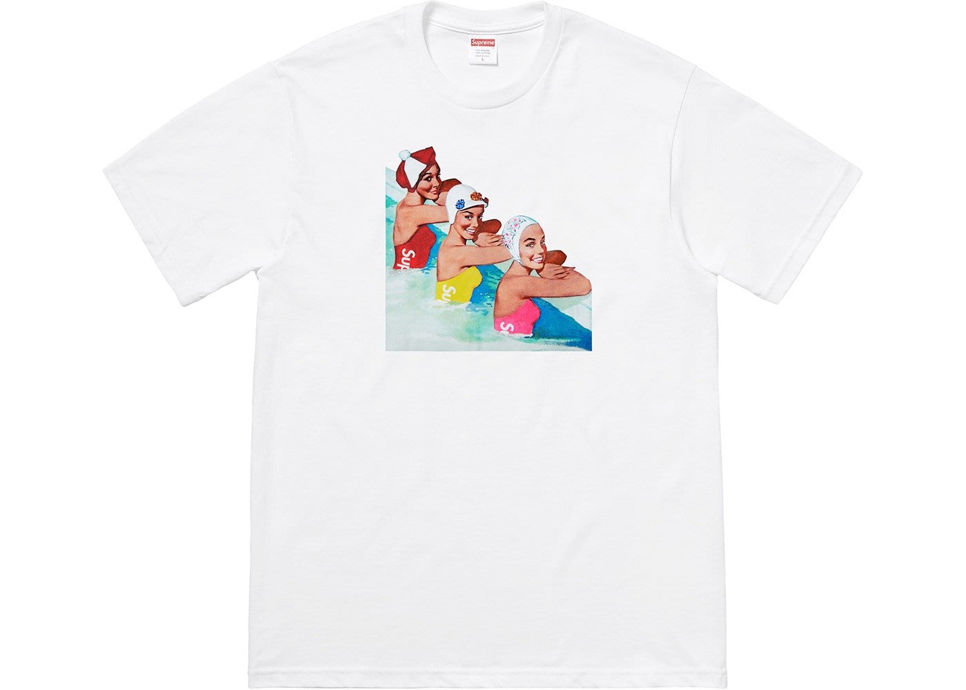 日貨代購CITY】2018SS Supreme Swimmers Tee 游泳女孩現貨短T | Yahoo