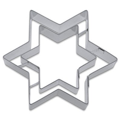 ❤Lika小舖❤德國製 STADTER 星星 雙星 餅乾壓模 不鏽鋼 現貨 聖誕節