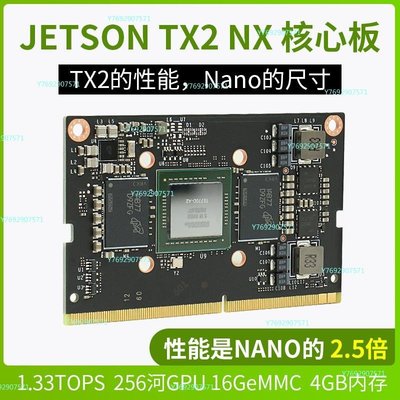 ~爆款熱賣~NVIDIA英偉達 Jetson TX2 NX開發套件嵌入式AI人工智能核心板模塊