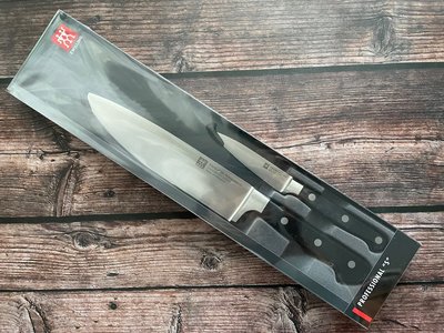 【愛咪雜貨小舖】全新現貨雙人牌 Zwilling Professional S二件式刀具組 主廚刀 水果刀 菜刀 削皮刀