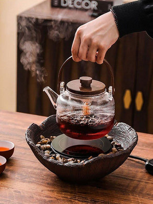 【熱賣精選】仿古電陶爐粗陶智能靜音煮茶器專用全自動迷你家用玻璃