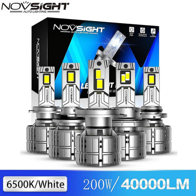 【宜享佳百貨店】Novsight N60 9005 9006 H4 H11 H7 汽車LED大燈 200W 40000LM 6500K