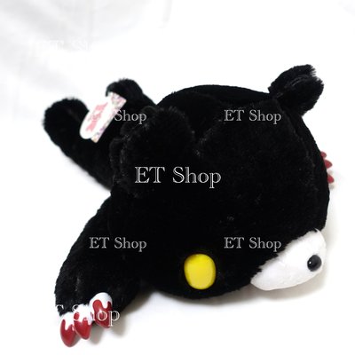 日本正版 黑 暴力熊 血熊 Gloomy 趴姿 蒐藏 稀有 絨毛 玩偶 娃娃 抱枕 全新現貨 ET Shop