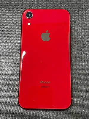 【有隻手機】Apple iPhone XR 64G 紅(工作機、備用機的好選擇)，目前電池健康度-79%
