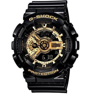 G-SHOCK 限量變形金剛重型運動休閒錶(GA-110GB-1A)-黑/51.2mm