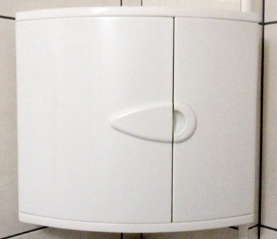 [宅大網] 5101AA LH-5101角落置物桶 浴室專用三角形直角角落架 置物櫃 收納櫃可連接~生活用品~特賣中
