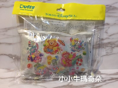 ~小小牛瑪奇朵2~2019日本東京海洋迪士尼sunny fun 系列達菲duffy雪莉玫史黛拉兔餅乾組付收納袋