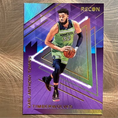 2020-21 RECON #62 KARL-ANTHONY TOWNS GOLD ! MINNESOTA TIMBERWOLVES