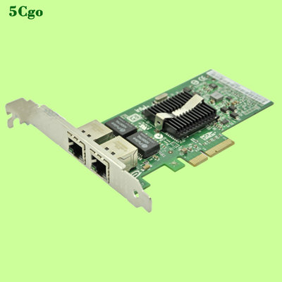 5Cgo【含稅】陸版Intel pro 1000 Expi9402pt(82571)PCI-E x4雙口千兆伺服器網卡