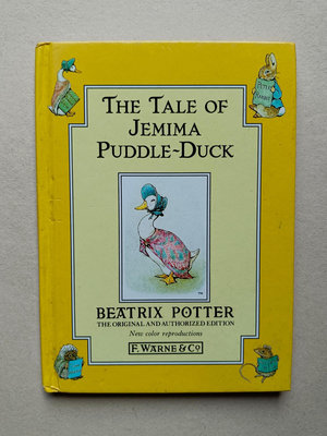 英文讀本The Tale of Jemima Puddle-Duck母鴨 潔瑪 Beatrix Potter碧雅翠絲波特