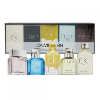 【現貨】Calvin Klein 男性淡香水 香水禮盒 小香 10ml*5【小黃豬代購】