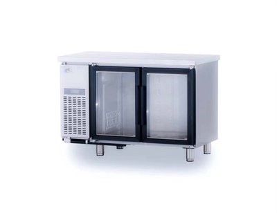 《利通餐飲設備》304#箱體 台灣製造4尺玻璃門工作台冰箱  冷藏展示工作台冰箱 冷藏玻璃冰箱 冷藏櫃