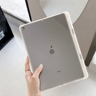 森尼3C-帶筆槽背板防摔殼 透明亞克力 於 iPad Air4 Air5 10 9 8 pro mini6 10.2 保護殼-品質保證