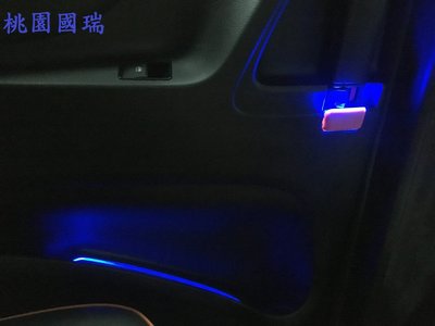 【桃園國瑞精品】TOYOTA SIENTA 車門把手觸控燈 LED 氣氛燈 原廠部品