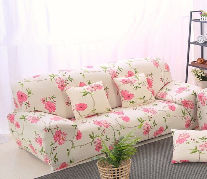 客訂 沙發套3+3人座+桌布60×170cm48號+輕森林2換3人+枕芯4個+咖啡枕套2