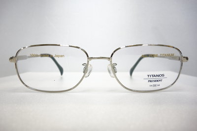 【中國眼鏡】台南實體店 TITANOS 帝王鈦 日本製 鏡框 鏡架 純鈦 全框 總裁 PRESIDENT 2054