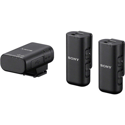 SONY ECM-W3 一對二 無線麥克風 數位降噪功能 MI熱靴 附充電收納盒 1對2 公司貨