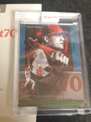 Topps Project70 Mike Trout Los Angeles Angels 洛杉磯天使