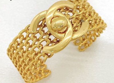 Chanel 古董手環，Chanel 手鐲，17cm
