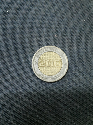 阿爾及利亞2012年建國60年200第納爾雙色紀念幣