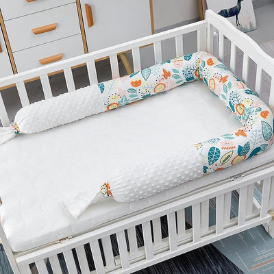 兒童拼接床圍欄護邊軟包長條嬰兒床秋季防撞床圍布料墻貼一面新生