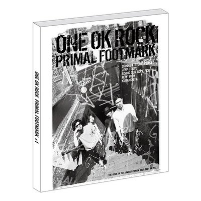 代(購)訂 ONE OK ROCK PRIMAL FOOTMARK 2012(#1) 復刻版 2021 會員限定受注販売