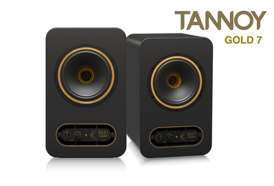 【音響世界】TANNOY GOLD 7 6.5吋AB類同軸監聽喇英國第一品牌贈進口避震墊線材