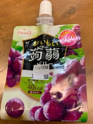 愛買JAPAN❤日本 Tarami 達樂美 吸吸果凍 葡萄 水蜜桃口味 150g 現貨