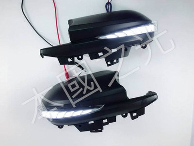 oo本國之光oo 全新 豐田 RAV4 4代 4.5代 加長型 後視鏡 三段式 照地燈 小燈 流水方向燈