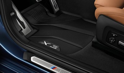 【樂駒】BMW G01 X3 原廠 全天候 橡膠腳踏墊 防水 All Wheather Floor Mat