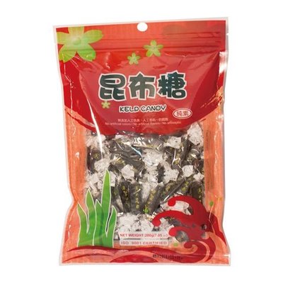 里仁-素食昆布糖200g/包 #備貨須等5-7天