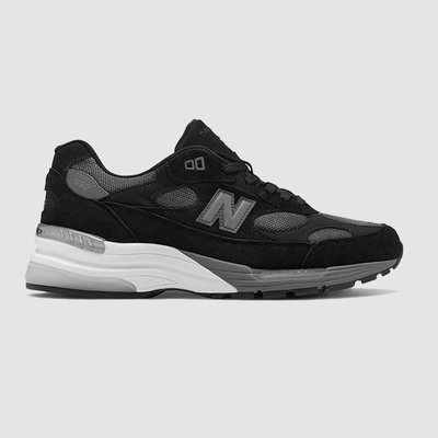 【QUEST】NEW BALANCE 992 NB 慢跑鞋 休閒鞋 美製 復古 黑 M992BL