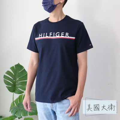 Tommy Hilfiger T恤 Tee 短T 上衣 衣服 男 短袖 t shirt【78J8582】 美國大衛