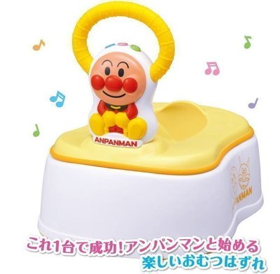 日本進口 麵包超人 五階段 多功能 兒童馬桶 安全便座 音樂 輔助馬桶 訓練便器