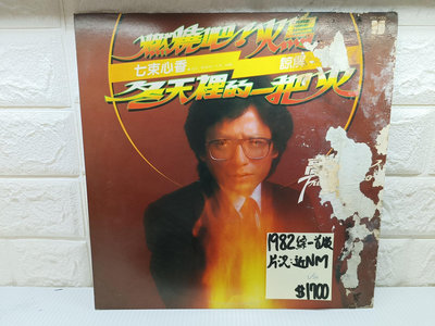 1982綜一首版 高凌風-冬天裡的一把火/燃燒吧火鳥 華語黑膠唱片