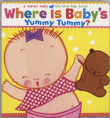 ＊小貝比的家＊WHERE IS BABY'S YUMMY TUMMY? /硬頁書/0~2歲