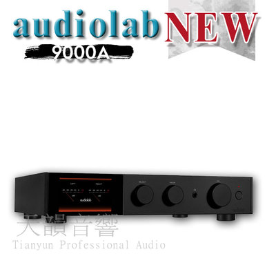 台中【天韻音響】英國 Audiolab 9000A 數位DAC綜合擴大機.黑色公司貨～另售 NAD M10V2