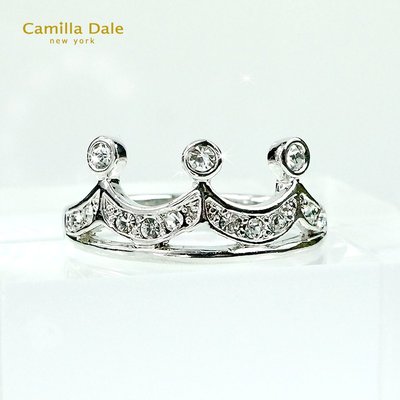 Camilla Dale  W兩個世界 皇冠水晶戒指