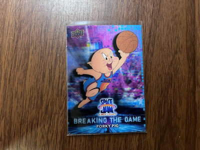 Porky Pig 2021 Upper Deck Space Jam A New Legacy Breaking The 3D #3D-7 Card
