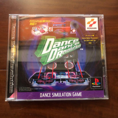 [二手CD]早期KONAMI Dance Dance Revolution 勁爆熱舞 熱舞革命 日版 DDR 遊戲片 PS