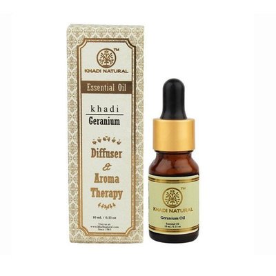 印度 Khadi 天竺葵精油 10ml 新包裝 Herbal Geranium Essential Oil【V372207】小紅帽美妝