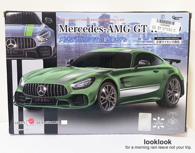 【全新日本景品】 RC Benz Mercedes-AMG GT R PRO 賓士 電動遙控車 玩具模型車 遙控模型車