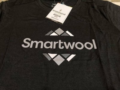 全新 男款 Smartwool Merino Sport 150 Logo 輕薄款 短袖羊毛排汗衣
