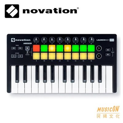 【民揚樂器】主控鍵盤 Novation Launchkey Mini 25鍵 mkII MIDI鍵盤控制器